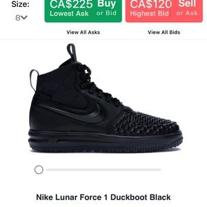 NIKE LUNAR FORCE DUCKBOOT